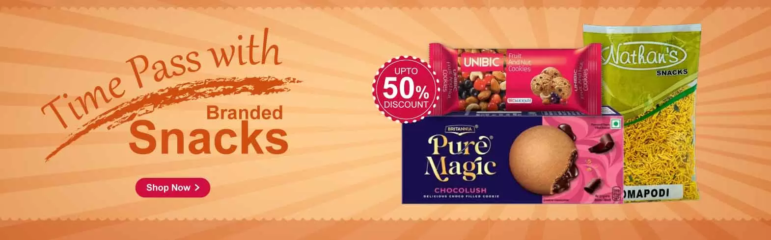 Branded food & snacks