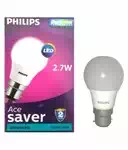 PHILIPS ACE SAVER LED LAMP 2.7W 1Nos