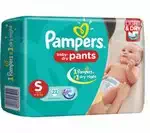 PAMPERS BABY DRY SMALL 22Nos