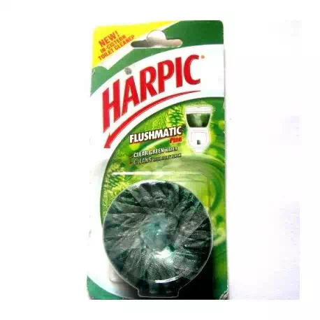 HARPIC FLUSHMATIC PINE CISTERN TOILET CLEANER (GREEN) 50 gm