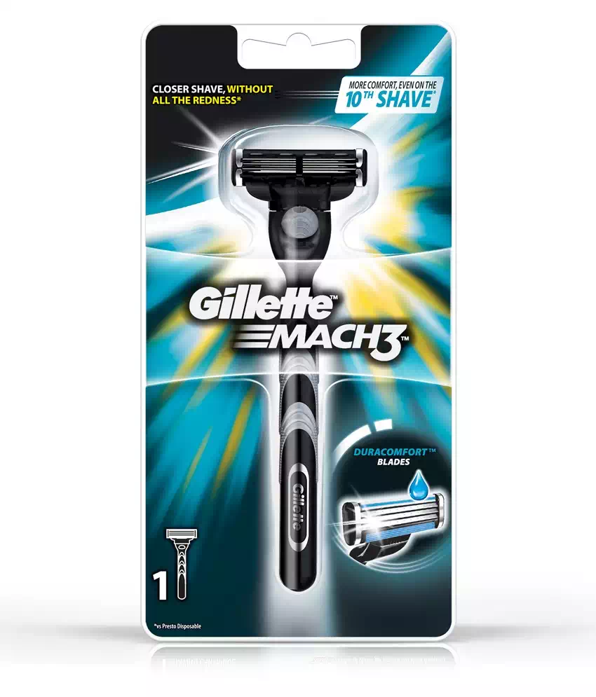 GILLETTE MACH 3 TURBO RAZOR 1 Nos