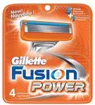 GILLETTE FUSION POWER (CARTRIDGES) 4Nos