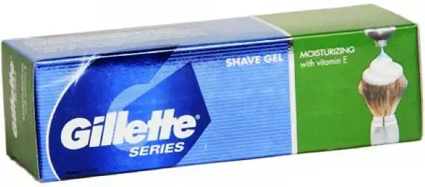 GILLETTE MOISTURIZING SHAVE GEL  60 gm