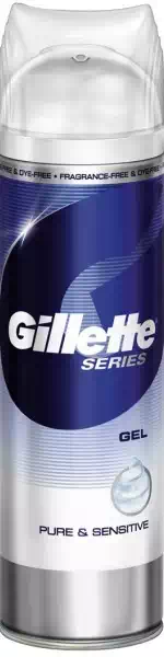 GILLETTE SERIES PURE & SENSITIVE GEL 200 ml