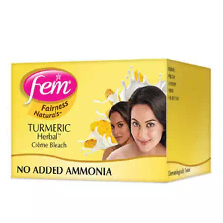 FEM TURMERIC HERBAL BLEACH CREAM 8 gm