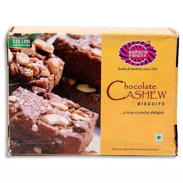 KARACHIS CHOCOLATE CASHEW BISCUITS 250 gm