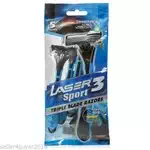 Laser Sport 3  Triple Blade 5 Razors