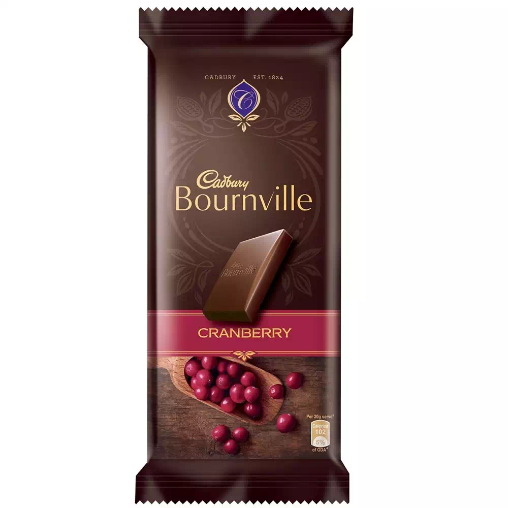 CADBURY BOURNVILLE CRANBERRY 80 gm