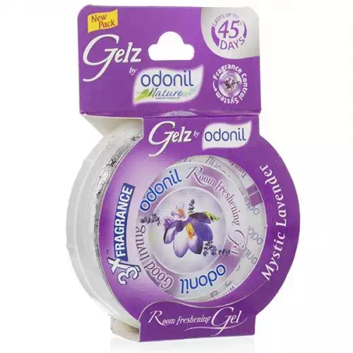 ODONIL GEL AIR FRESHENER LAVENDER 75 gm