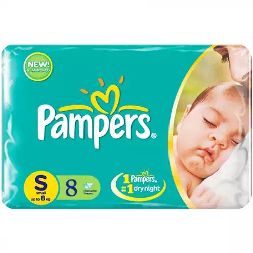 PAMPERS PANTS SMALL 8 Nos