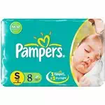PAMPERS PANTS SMALL 8Nos