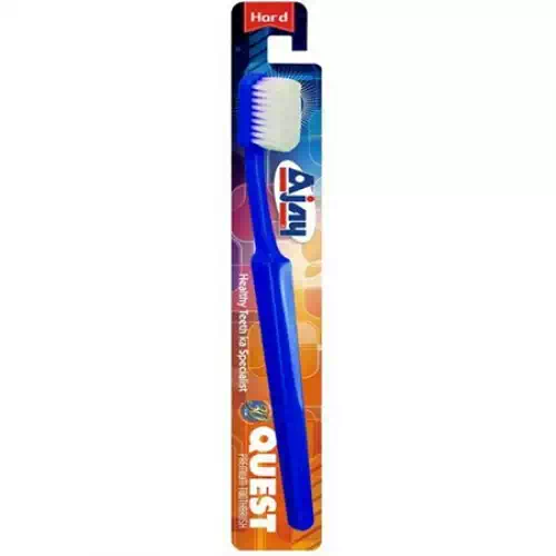 AJAY QUEST HARD TOOTH BRUSH (101) 1 Nos
