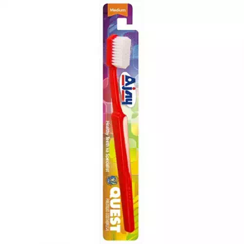 AJAY QUEST MEDIUM TOOTH BRUSH (101) 1 Nos