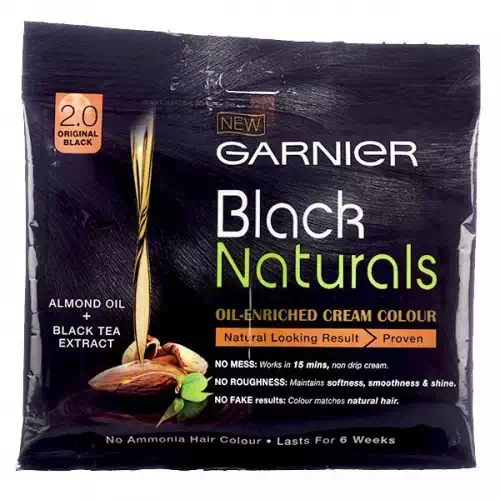 GARNIER BLACK NATURAL ORIGINAL BLACK NO.2 (PKT) 20 gm