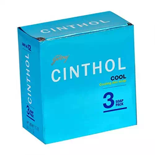 GODREJ CINTHOL COOL SOAP 3X75GM SET PACK 75 gm