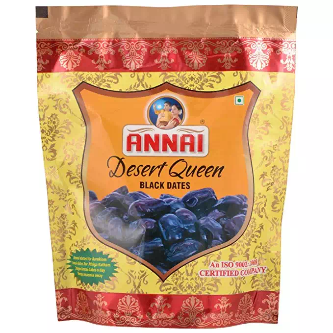 ANNAI BLACK DATES REFILL (YELLOW) 500 gm