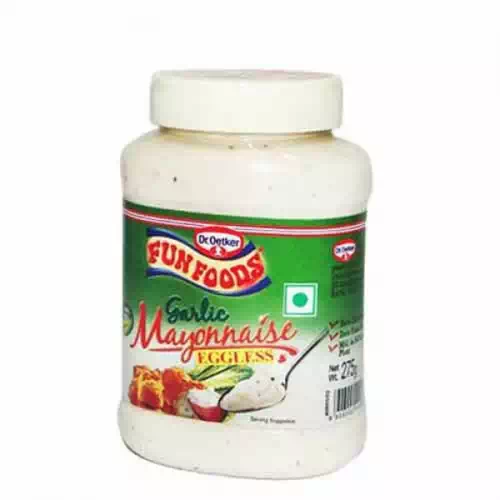 FUN FOODS GARLIC MAYONNAISE EGGLESS 250 gm