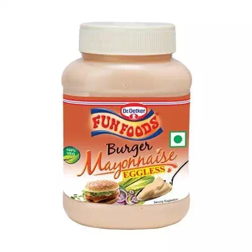 FUN FOODS BURGER MAYONNAISE EGGLESS 250 gm