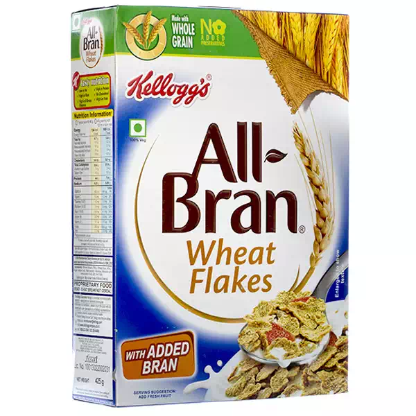 KELLOGGS ALL BRAN WHEAT FLAKES 425 gm