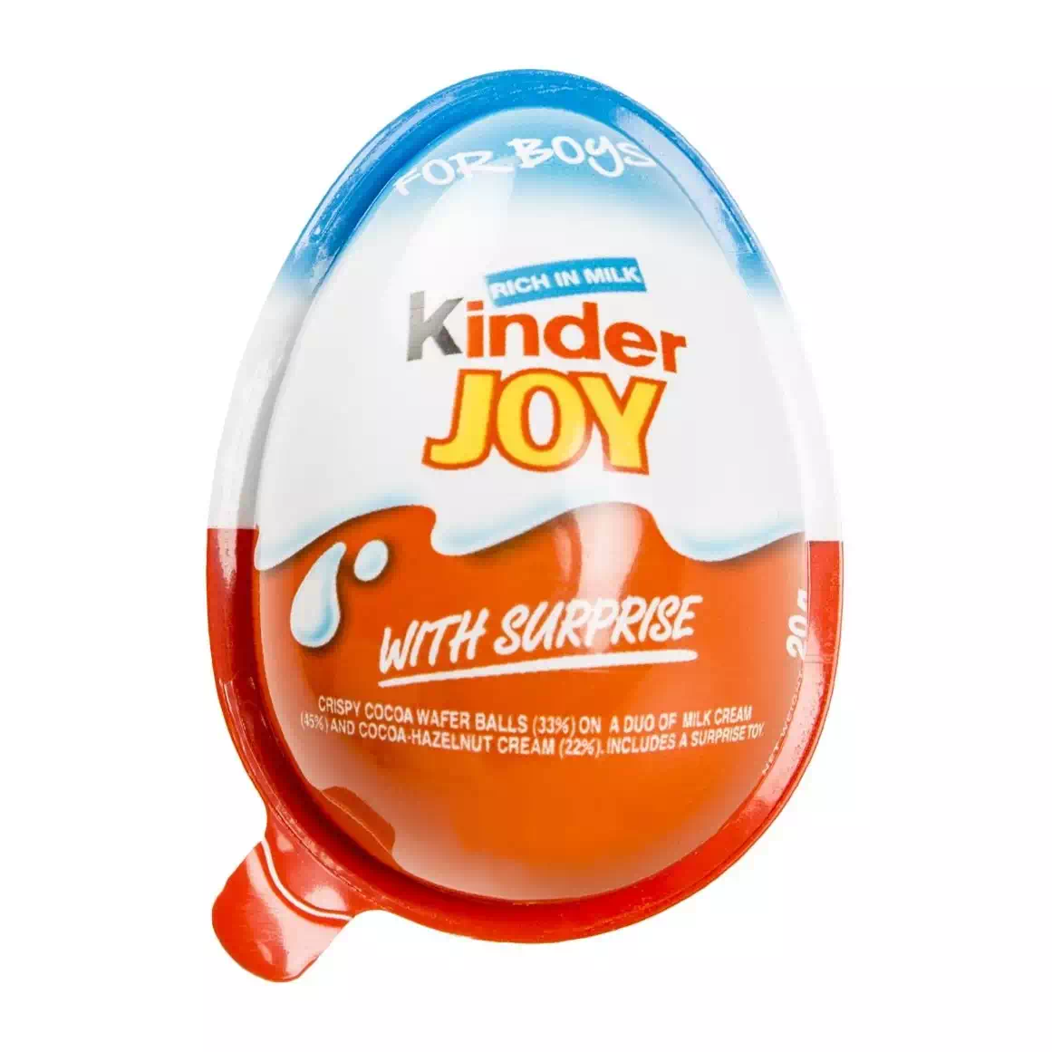 KINDER JOY FOR BOY 1 Nos