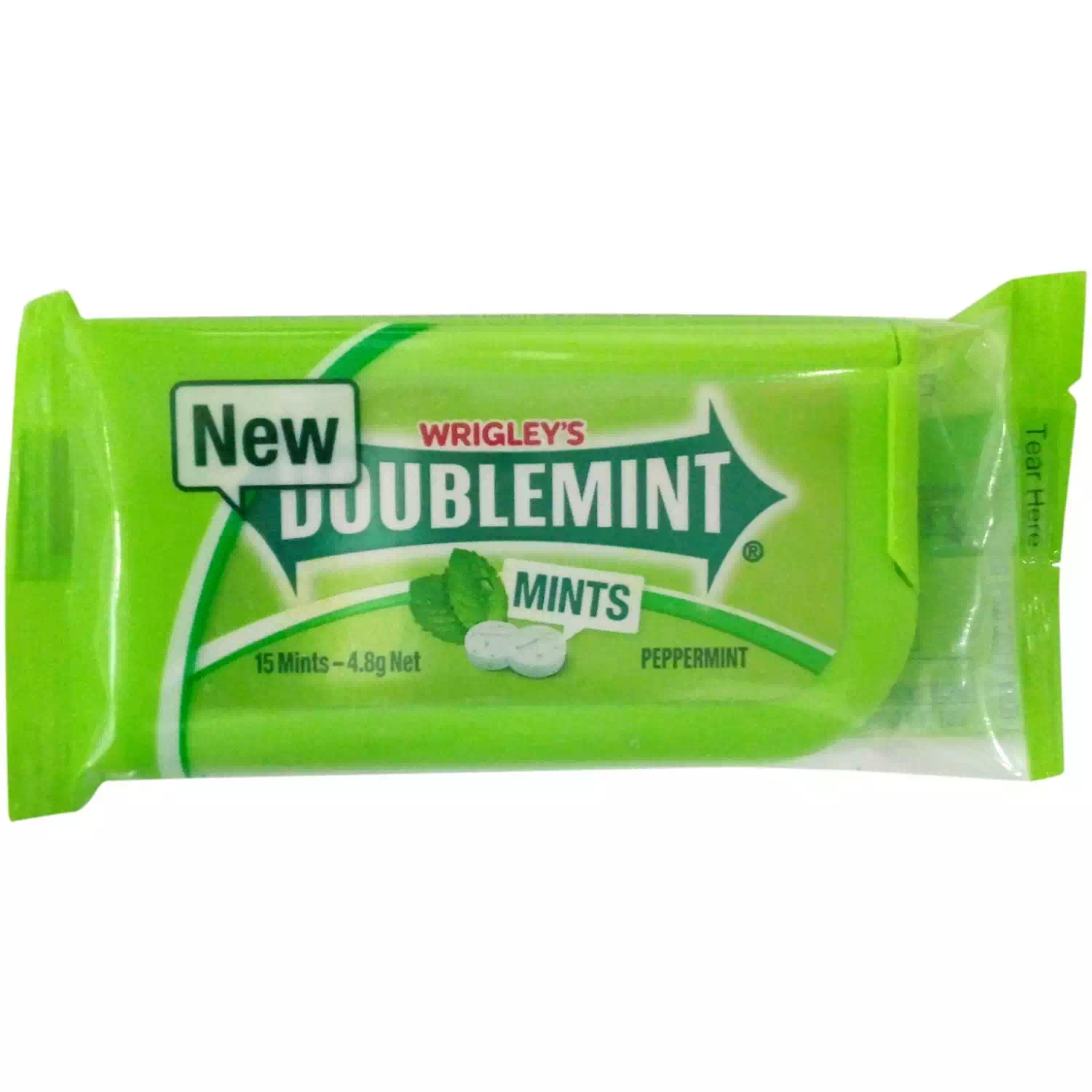 WRIGLEYS DOUBLEMINT PEPPERMINT 4.8 gm