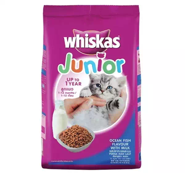 WHISKAS JUNIOR MILKY FISH 1.1 kg