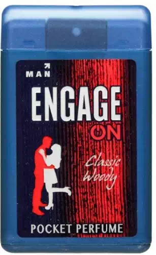 ENGAGE ON CLASSIC WOODY POCKET PERFUME 18 ml