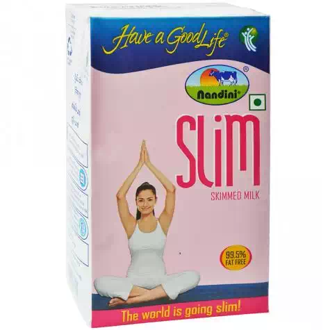 NANDINI SLIM MILK TETRA PACK 500 ml