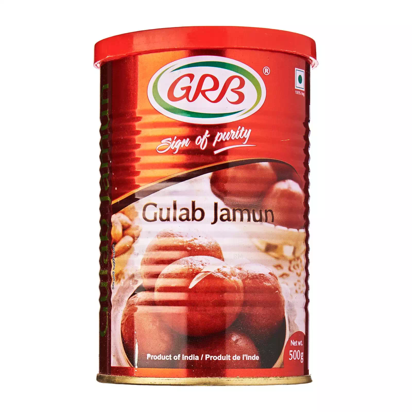 GRB GULAB JAMUN TIN 500 gm