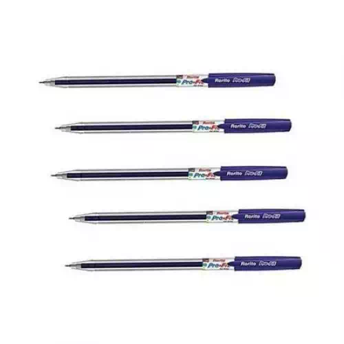 RORITO PRIME FIT BALL PEN BLUE PACK OF 5 5 Nos