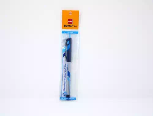 CELLO BUTTER GEL PEN BLUE 1 Nos