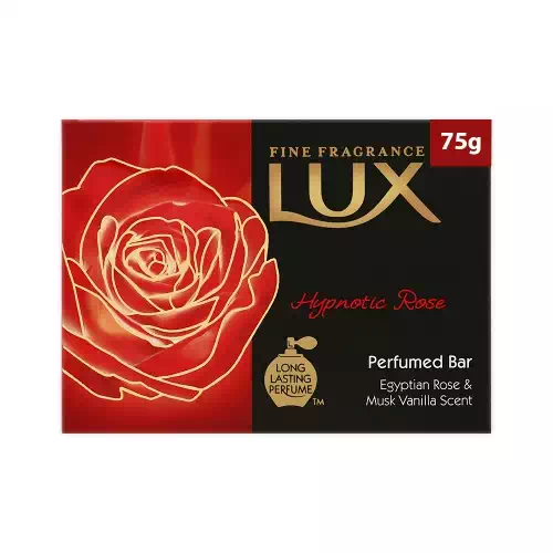 LUX HYPNOTIC ROSE SOAP PERFUMED BAR 75 gm