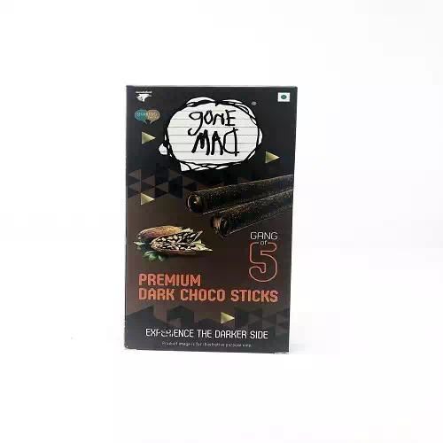 GONE MAD PREMIUM DARK CHOCO STICKS  62.5 gm