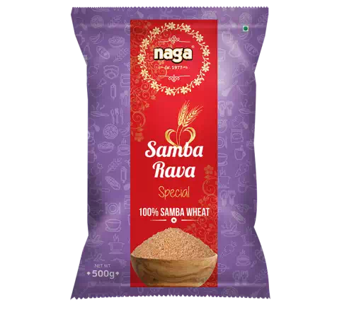 NAGA SAMBA BROKEN WHEAT 500 gm