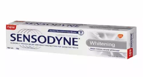 SENSODYNE WHITENING TOOTH PASTE 70 gm