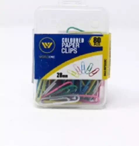 WORLD ONE PAPER CLIP COLORED (WPS033Z) 1 Nos