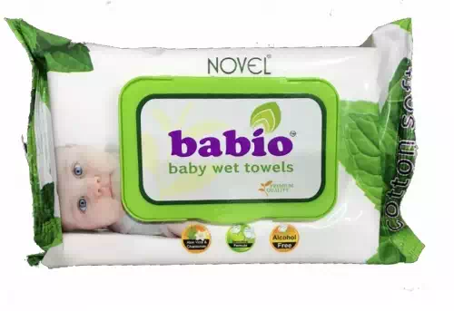 NOVEL BABIO WET TOWELS 80 Nos