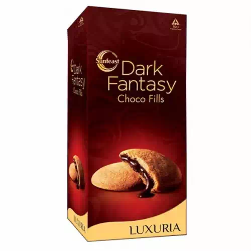 SUNFEAST DARK FANTASY CHOCO FILLS LUXURIA 150 gm