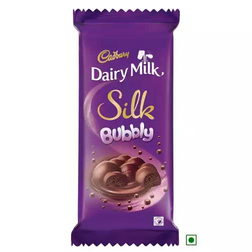 CADBURY DAIRY MILK SILK BUBBLY 120 gm