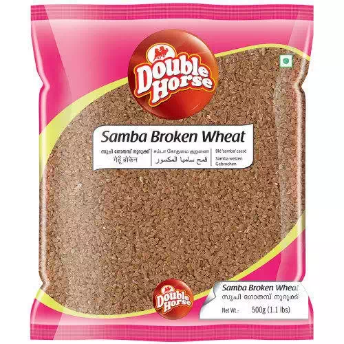 DOUBLE HORSE SAMBA BROKEN WHEAT 500 gm