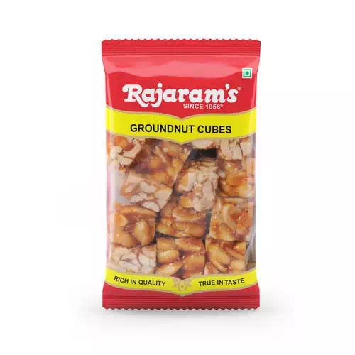 RAJARAMS GROUNDNUT CUBES 100 gm