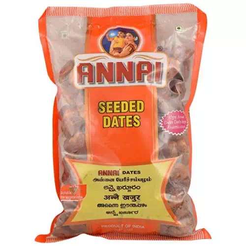 ANNAI SEEDED DATES  POUCH 500 gm