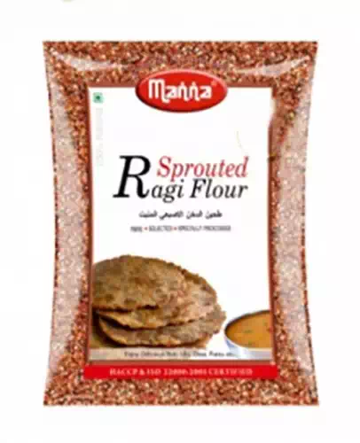 MANNA SPROUTED-RAGI FLOUR 500 gm