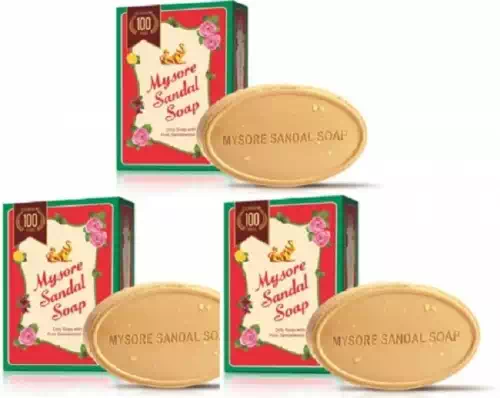 MYSORE SANDAL SOAP 3X150GM SET PACK 150 gm