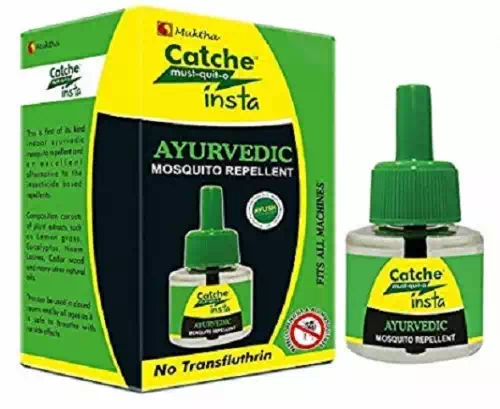 CATCHE INSTA AYURVEDIC MOSQUITO REPELLENT TWIN PACK 45 ml