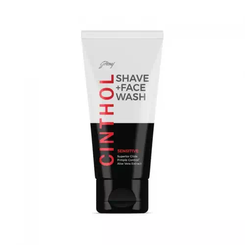 GODREJ CINTHOL SHAVE+FACE WASH SENSITIVE  50 gm