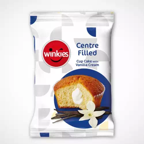 WINKIES CENTRE FILLED CAKE WITH VANILLA CREAM 35 gm