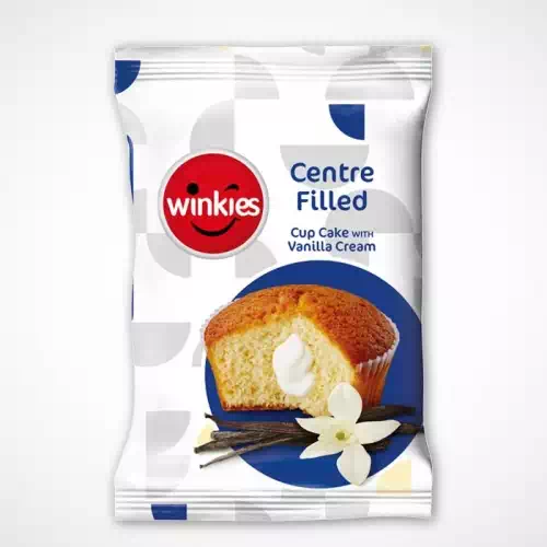 WINKIES CENTRE FILLED CAKE WITH VANILLA CREAM 30 gm