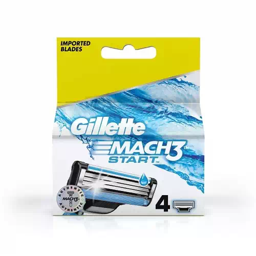 GILLETTE MACH 3 START(CARTRIDGES-4) 4 Nos