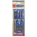 CELLO FINEGRIP BALLPOINT PEN BLUE PACK OF 5 5Nos